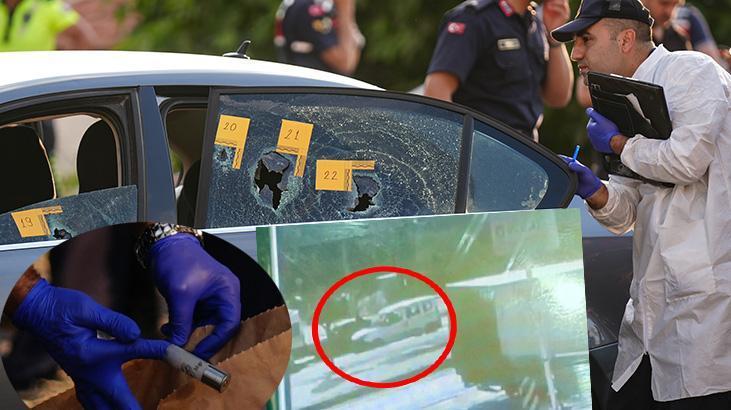 İzmir’deki katliam imgeleri ortaya çıktı! Arabadaki aileyi taradılar