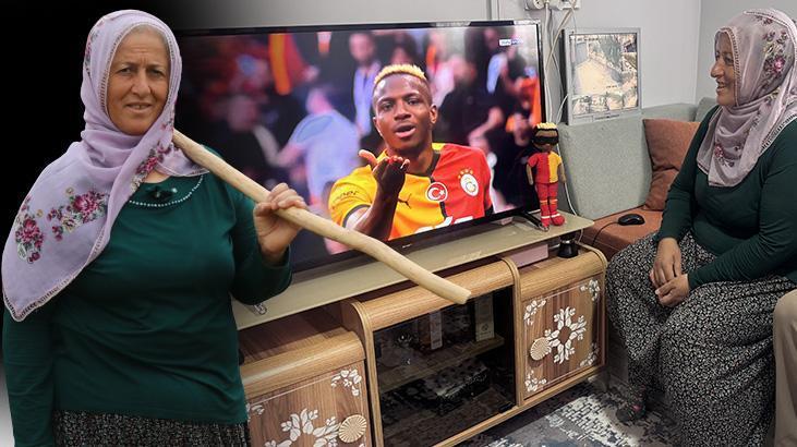Kayserili Galatasaray hayranı bayandan yıldız golcüye orjinal bir ikram: Bir hafta uğraştım