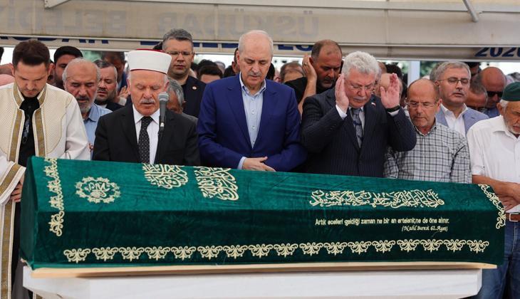 Meclis Başkanı Kurtulmuş, emekli Öğretim Üyesi Prof. Dr. Halis Ayhan’ın cenazesine katıldı