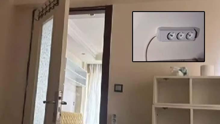 Meskenini aparta çevirip prizlere bâtın kamera yerleştirdi! Denizli’de skandal