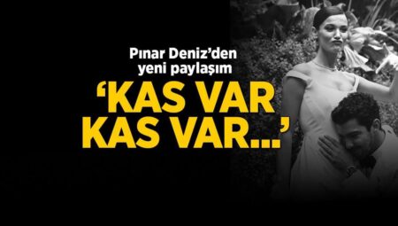 Pınar Deniz’den yeni paylaşım! Bu kere oğlu ve eşine yer verdi: Kas var, kas var…