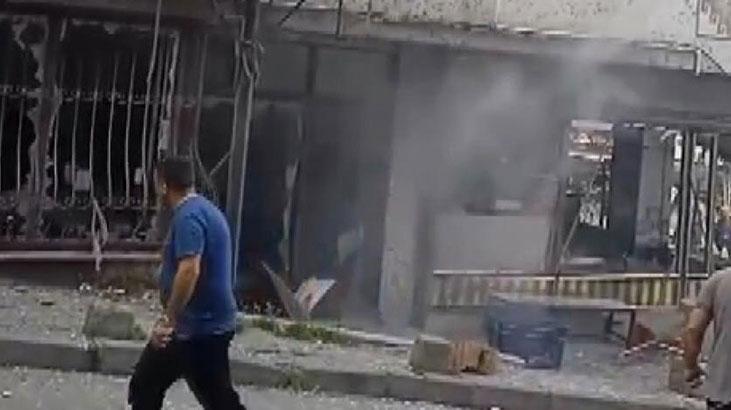 Son dakika… Güngören’de bir büfede patlama