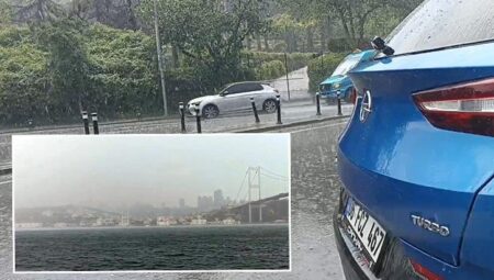 Son dakika: İstanbul’u dolu vurdu! Yağışa hazırlıksız yakalanlar güç anlar yaşıyor