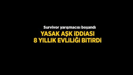 Survivor Efecan’ın 8 yıllık evliliği resmen sona erdi! Boşanma sonrası dikkat çeken açıklama