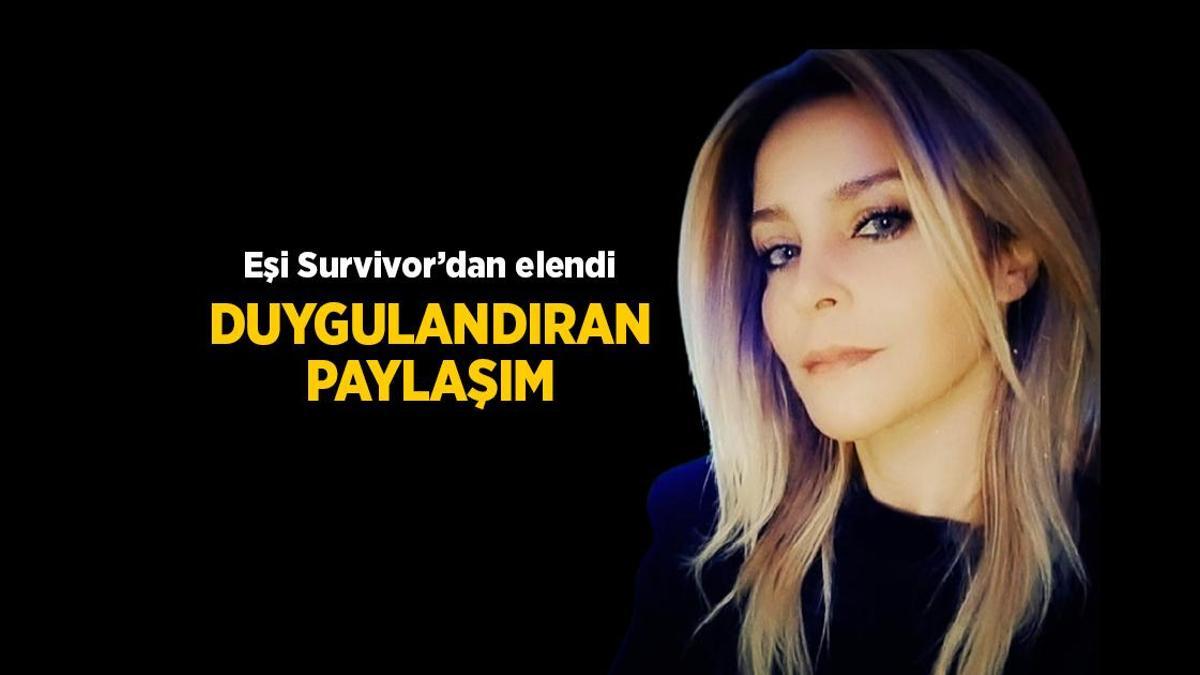 Survivor Sedat elendi, eşinden duygusal paylaşım geldi! ‘Teşekkürler ömrüm’