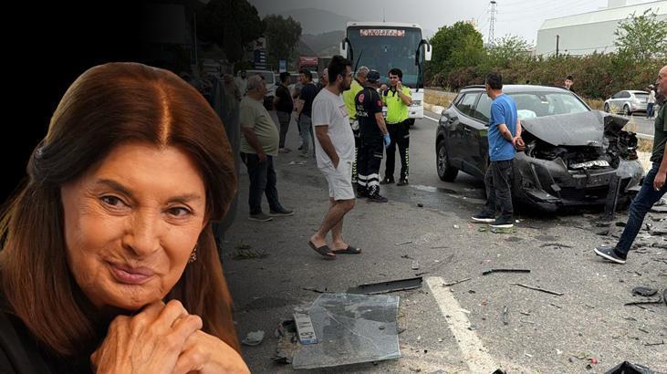 Usta oyuncu Şerif Sezer Arna kaza geçirdi! İşte olay yerinden manzaralar